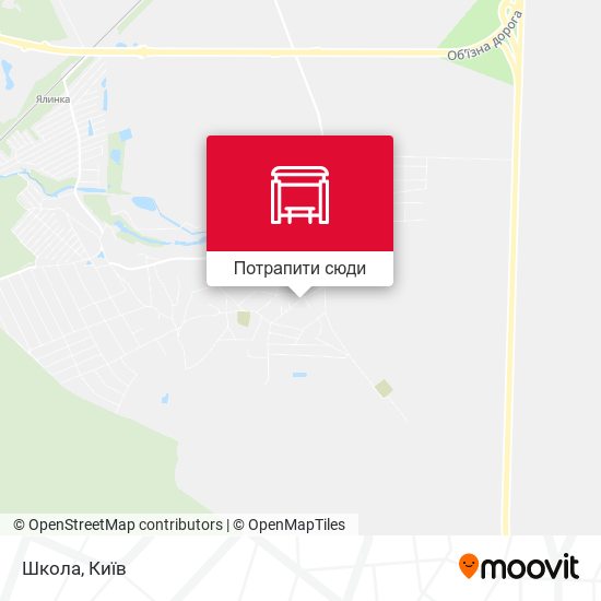 Карта Школа
