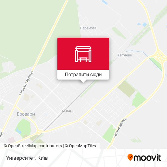 Карта Університет