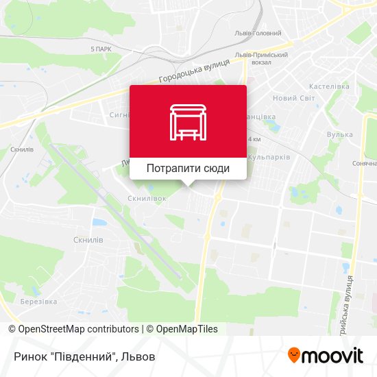 Карта Ринок "Південний"
