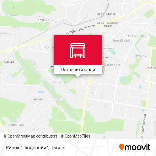 Карта Ринок "Південний"