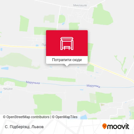 Карта С. Підберізці