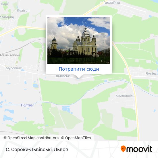 Карта С. Сороки-Львівські