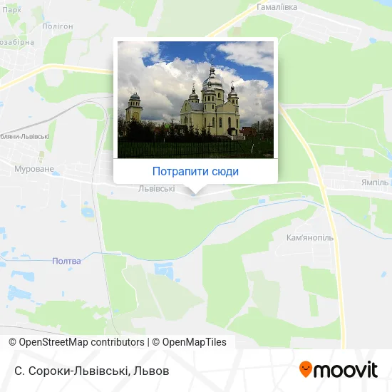 Карта С. Сороки-Львівські