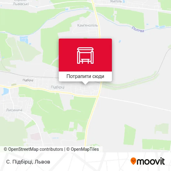 Карта С. Підбірці