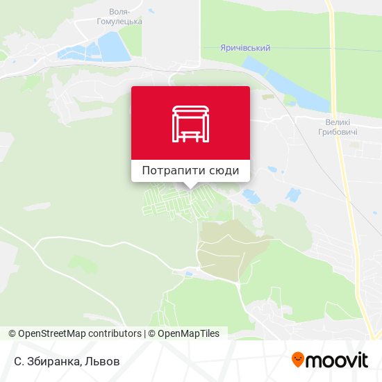 Карта С. Збиранка