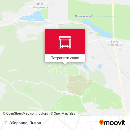 Карта С. Збиранка