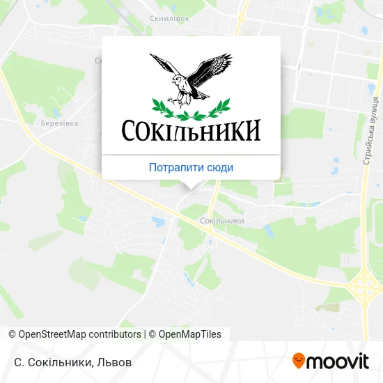 Карта С. Сокільники