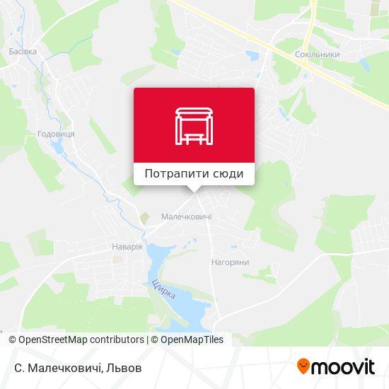 Карта С. Малечковичі