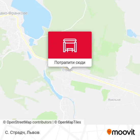 Карта С. Страдч