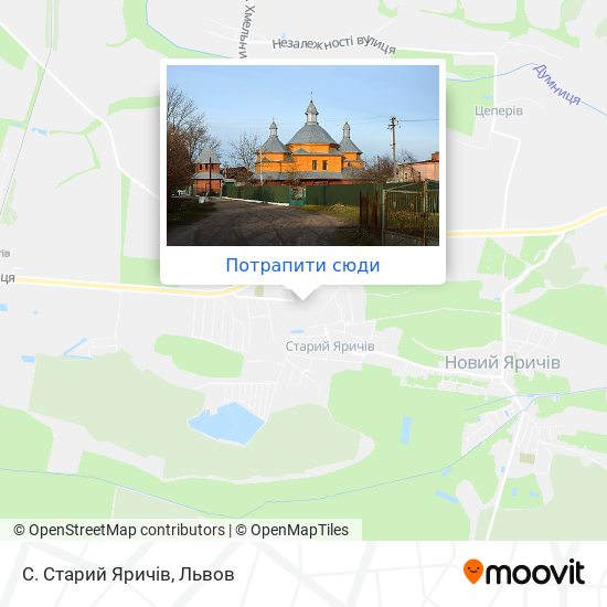 Карта С. Старий Яричів