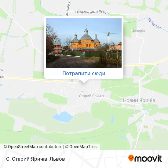 Карта С. Старий Яричів