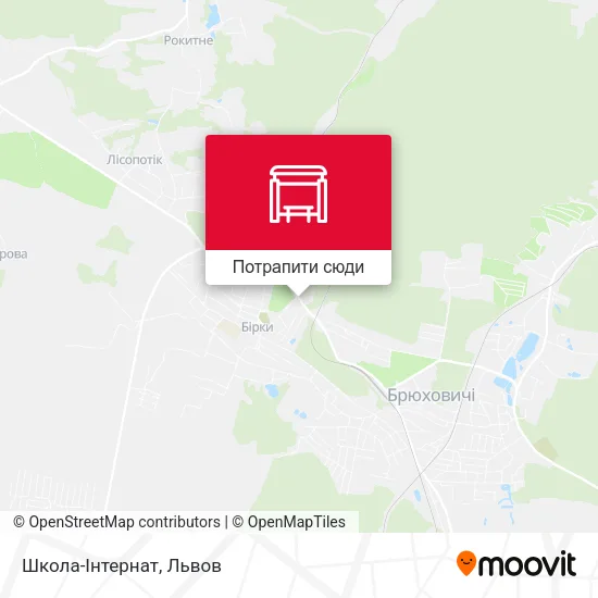 Карта Школа-Інтернат