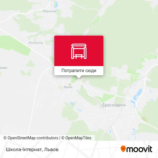 Карта Школа-Інтернат