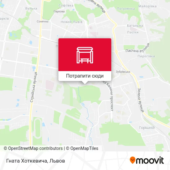 Карта Гната Хоткевича