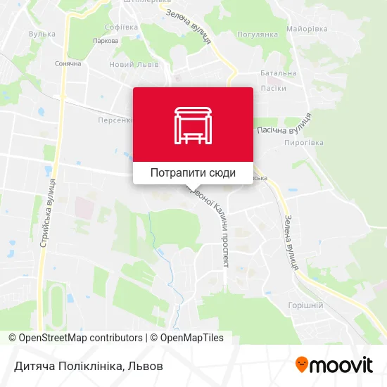Карта Дитяча Поліклініка