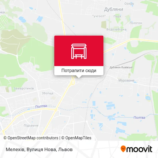 Карта Мелехів, Вулиця Нова