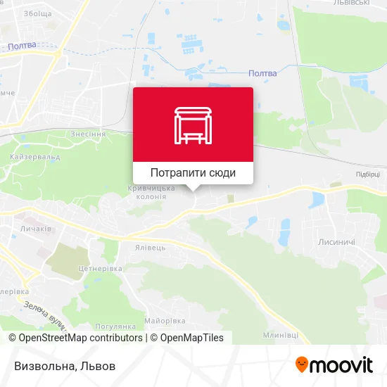 Карта Визвольна