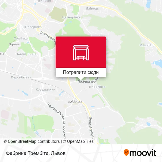 Карта Фабрика Трембіта