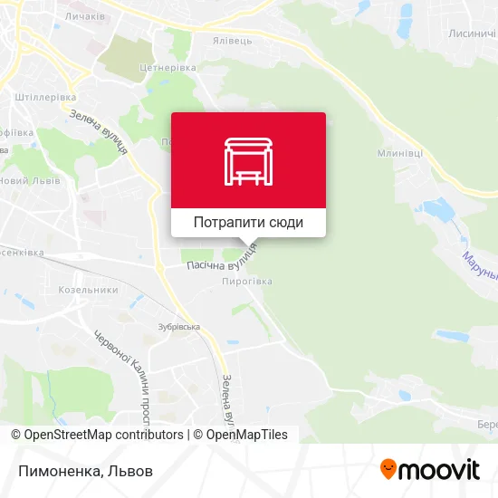 Карта Пимоненка