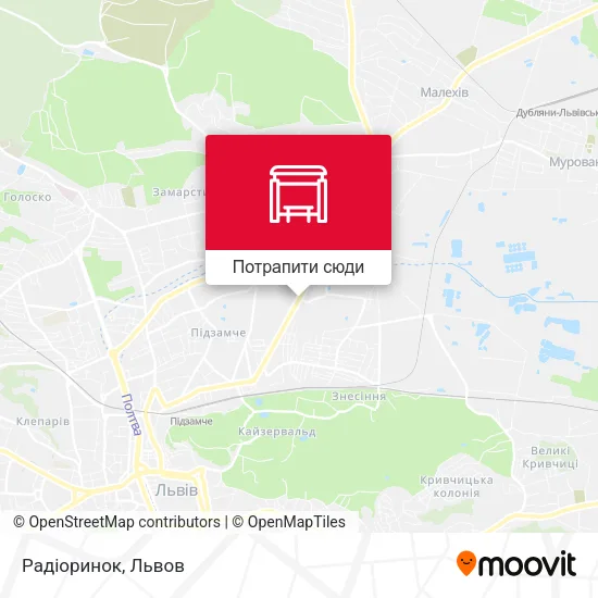 Карта Радіоринок