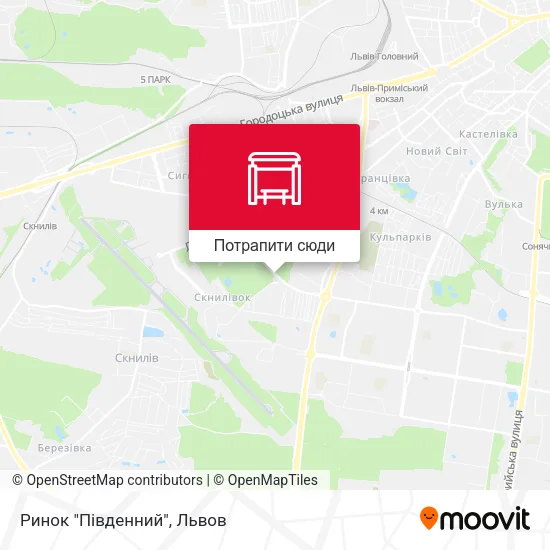 Карта Ринок "Південний"