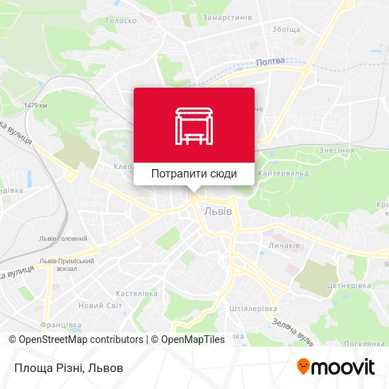 Карта Площа Різні