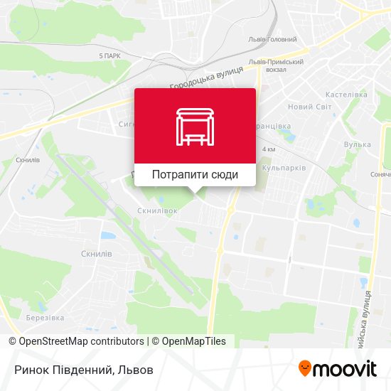 Карта Ринок Південний