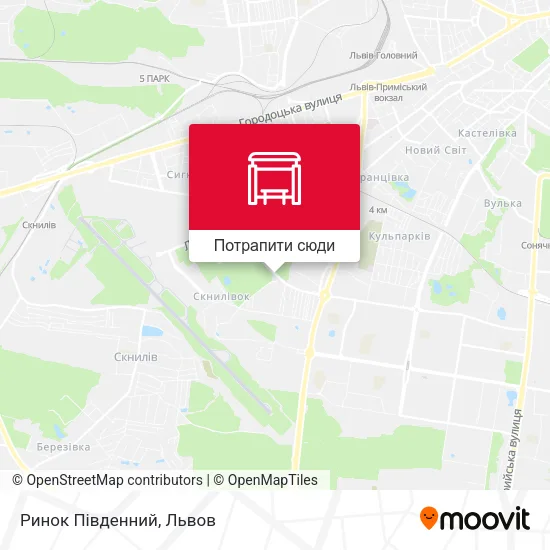 Карта Ринок Південний