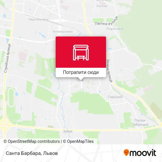 Карта Санта Барбара