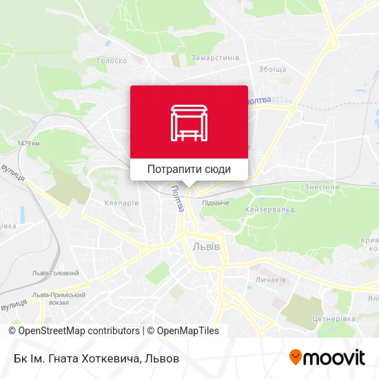 Карта Бк Ім. Гната Хоткевича
