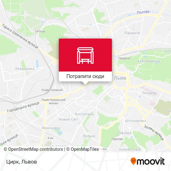 Карта Цирк