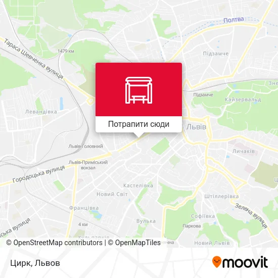 Карта Цирк