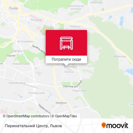 Карта Перинатальний Центр