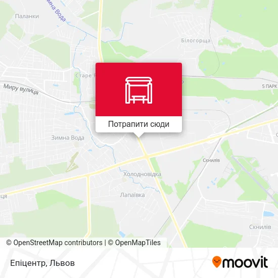 Карта Епіцентр