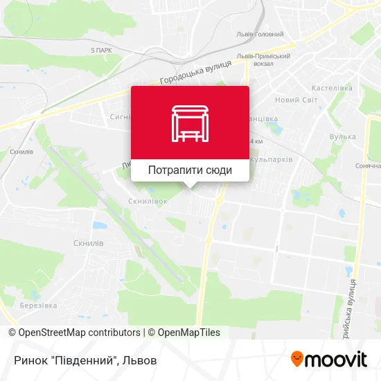 Карта Ринок "Південний"