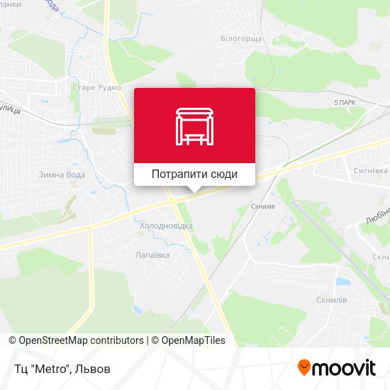 Карта Тц "Metro"