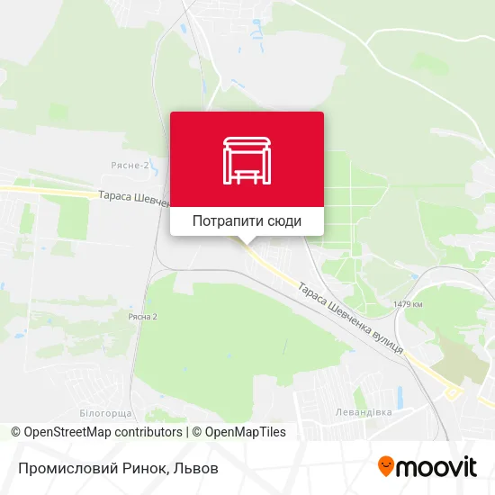 Карта Промисловий Ринок
