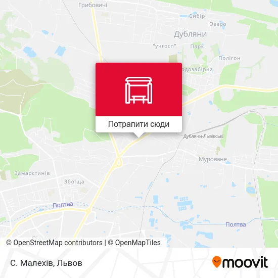 Карта С. Малехів