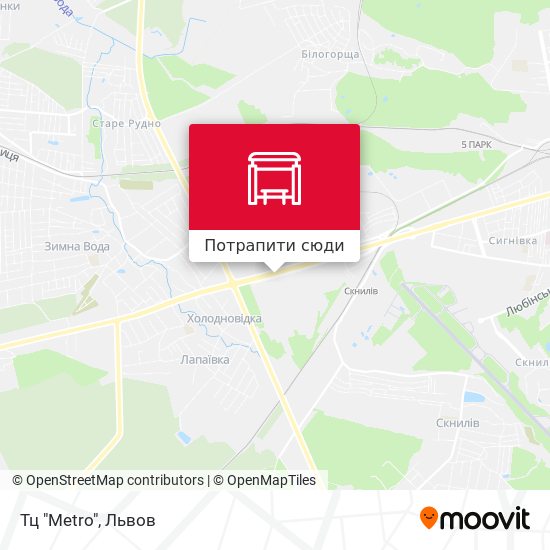 Карта Тц "Metro"