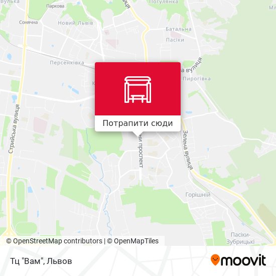 Карта Тц "Вам"