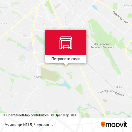 Карта Училище №15