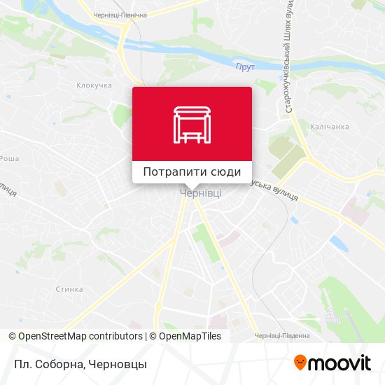 Карта Пл. Соборна