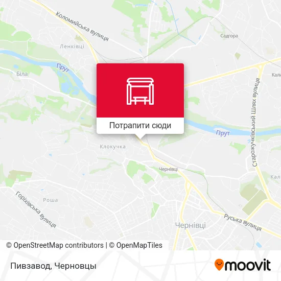 Карта Пивзавод