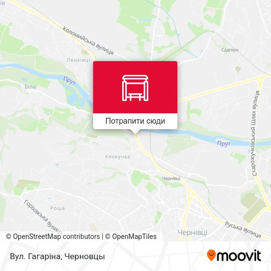 Карта Вул. Гагаріна