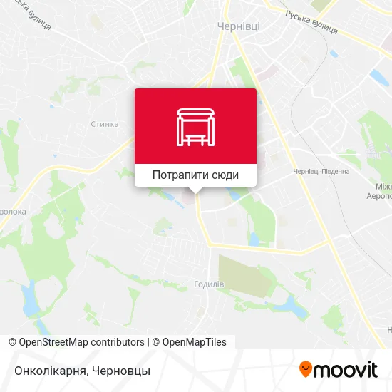 Карта Онколікарня