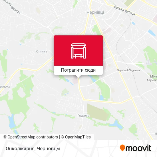 Карта Онколікарня