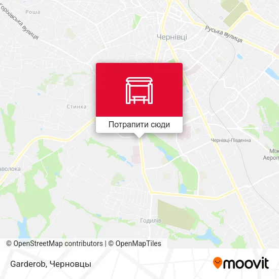 Карта Garderob