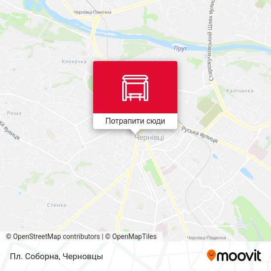 Карта Пл. Соборна