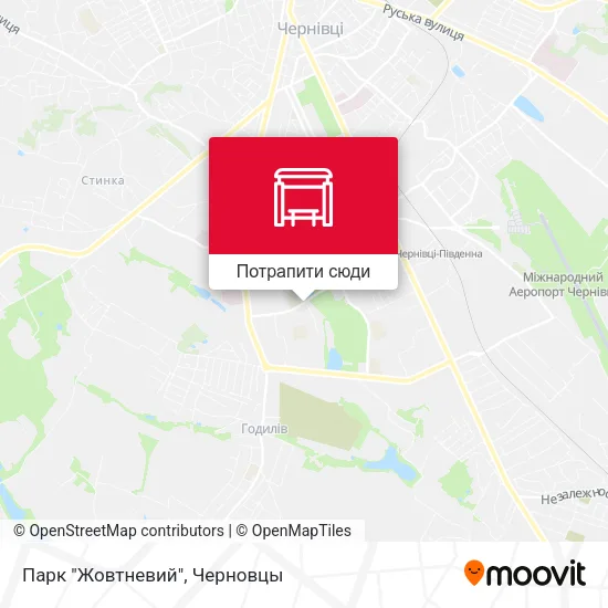 Карта Парк "Жовтневий"