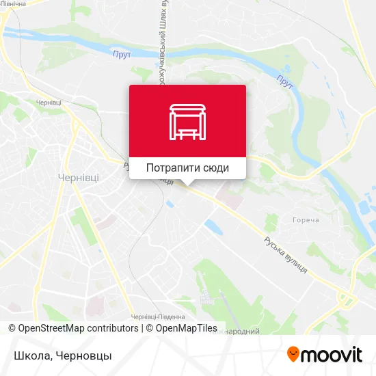 Карта Школа